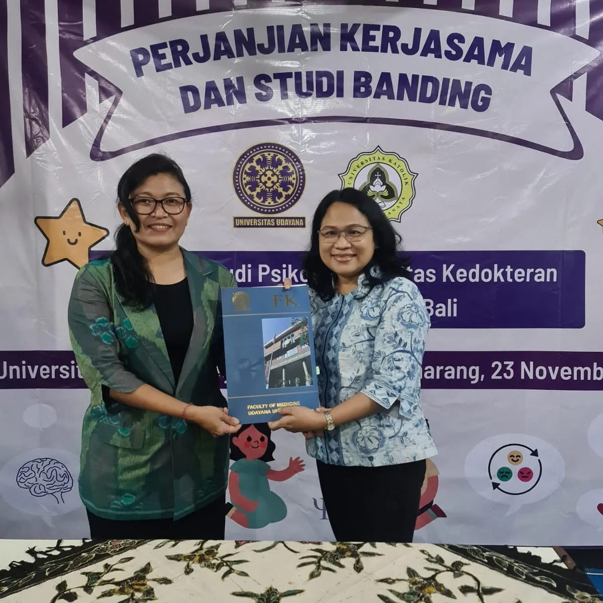 Perjanjian, kerjasama dan Studi Banding Universitas Udayana