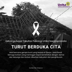 Turut berdukacita bencana Cianjur