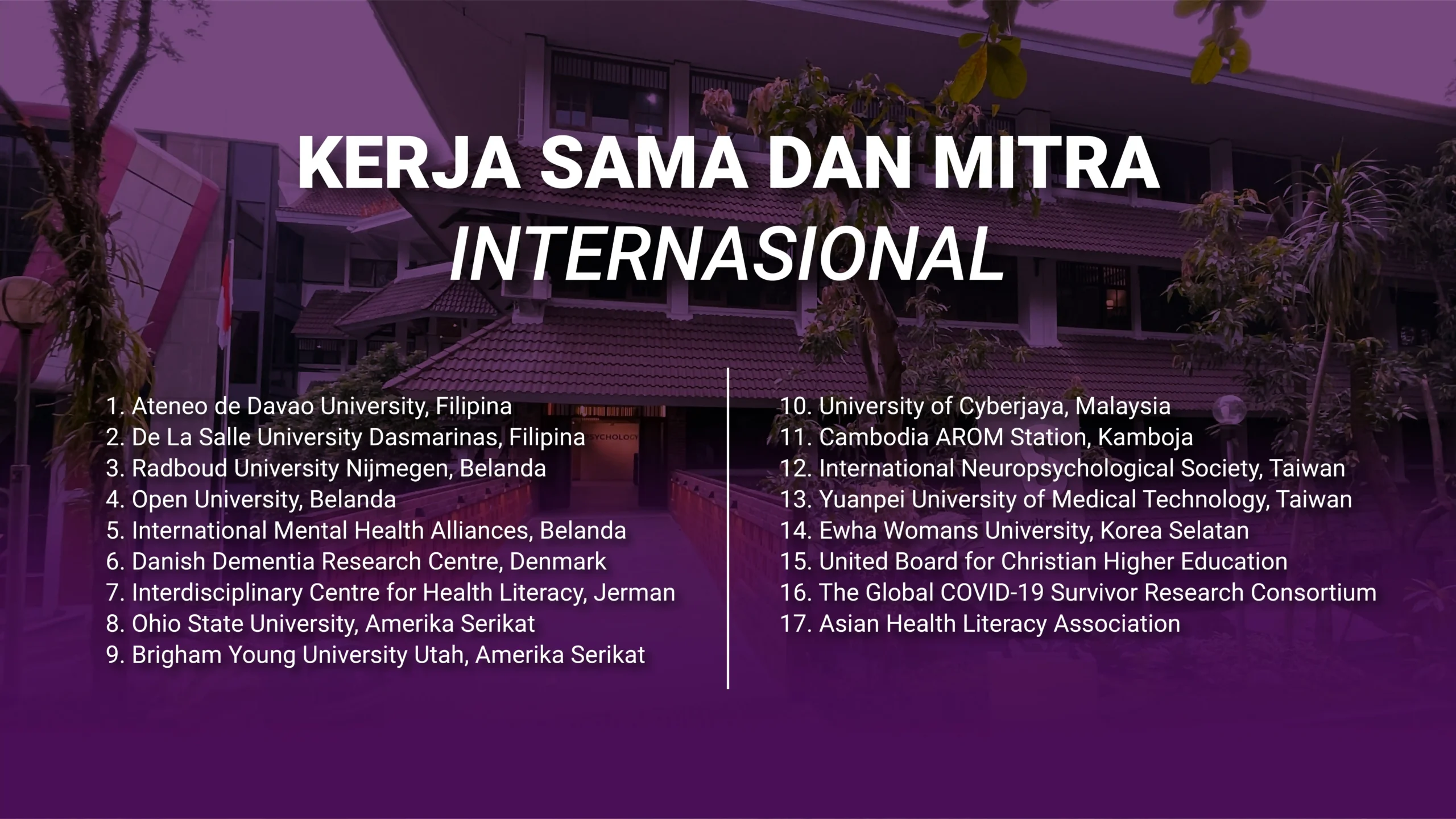 Page kerja sama internasional